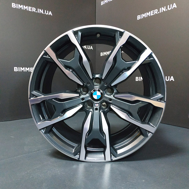 BIMMER | 20" 9.5J ЕТ43 диск оригинал BMW (БМВ) X3(G01) X4(G02) стиль 787M, OEM 8073792 задний