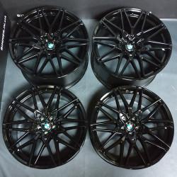 BIMMER | 21"-22" диски оригинал BMW(БМВ) X5M (F95) X6M (F96) X5(G05) X6(G06), стиль 818M, EOM 9503307 9503308 чёрные