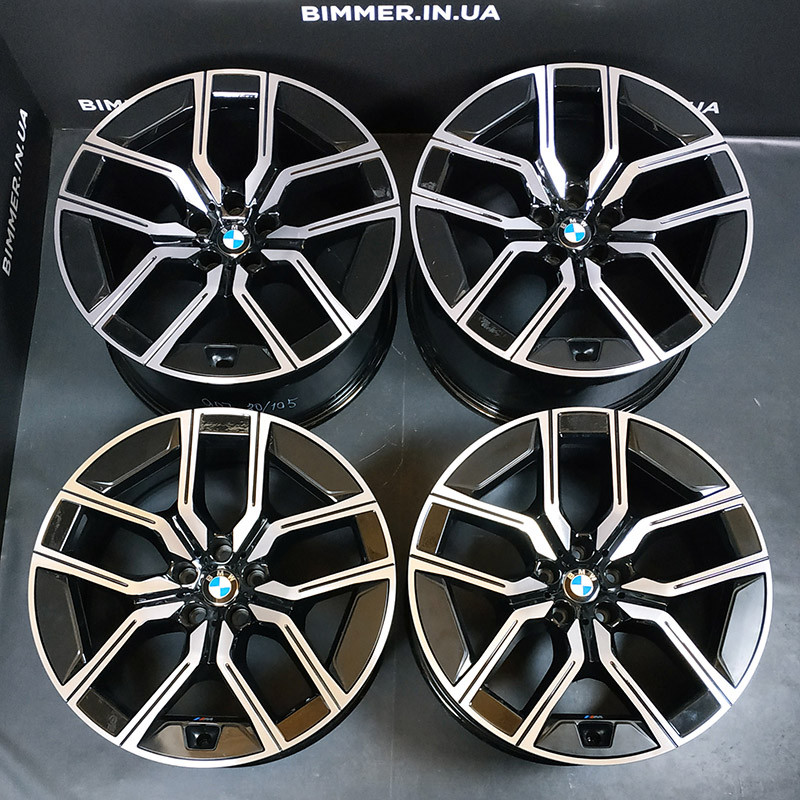 BIMMER | Комплект диски 20" 8.5-10J оригинал BMW (БМВ) серия i7 7 (G70), стиль 907M, OEM 5A19DE8 5A19DE9