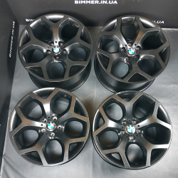 BIMMER | 20" диски BMW (БМВ) X5 (E70, F15) X6 (E71, F16), стиль 214 чёрные OEM 6794696, 6794697|6799896