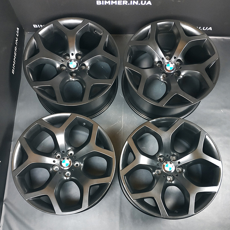 BIMMER | 20" диски BMW (БМВ) X5 (E70, F15) X6 (E71, F16), стиль 214 чорні, OEM 6794696, 6794697|6799896