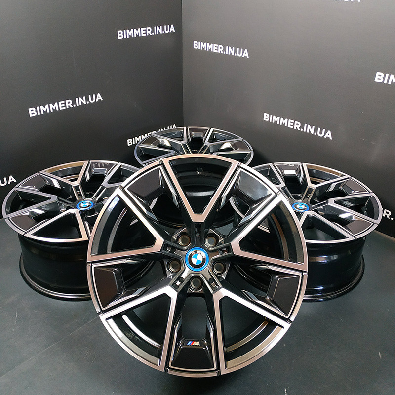 BIMMER | 18" light alloy rims/wheels BMW series 4(G26) i4(G26) style/styling 858M, OEM 8747286 8747303