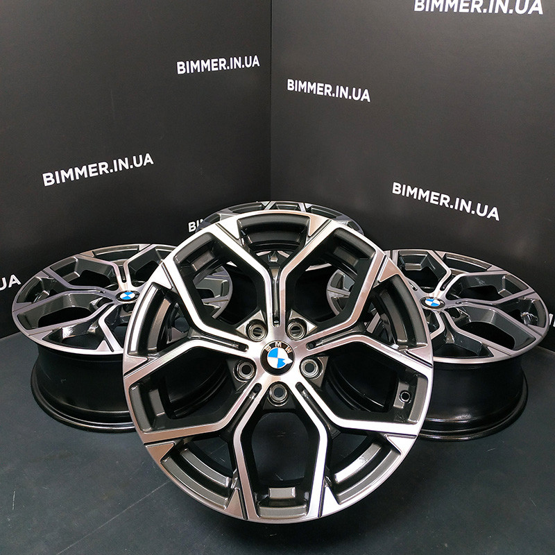 BIMMER | 18" 7.5J ET51 диски оригінал BMW (БМВ) X1 Х1 (F48, F49), X2 Х2 (F39), стиль 579, OEM 6883002