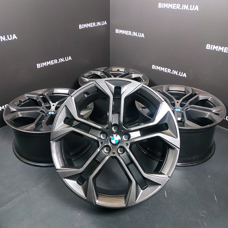 BIMMER | 21" 9.5-10.5J диски БМВ (BMW) X5 (G05), X6 (G06), стиль 744, EOM 6885459, 6885460