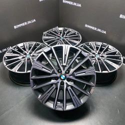 BIMMER | 20" 8J light alloy rims/wheels BMW series X1 iX1 (U11) X2 iX2 (U10), style/styling 869i individual, OEM 6898042
