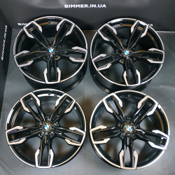 BIMMER | Комплект: 21" 8.5-9.5J диски оригинал BMW (БМВ) X3(G01) X4(G02), стиль 718M, OEM 7916272 7916273