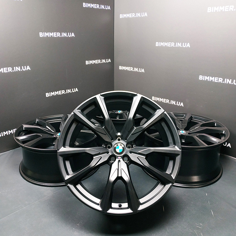 BIMMER | Комплект 22" диски оригінал BMW(БМВ) X7(G07), стиль 755M, EOM 8074221|8090108|9502450|9502451