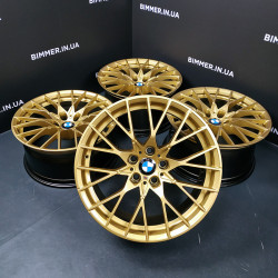 BIMMER | 19" диски BMW (БМВ) M2(F87), M3(F80), M4(F82/F83), стиль 788M, OEM 8073847, 8073848 gold