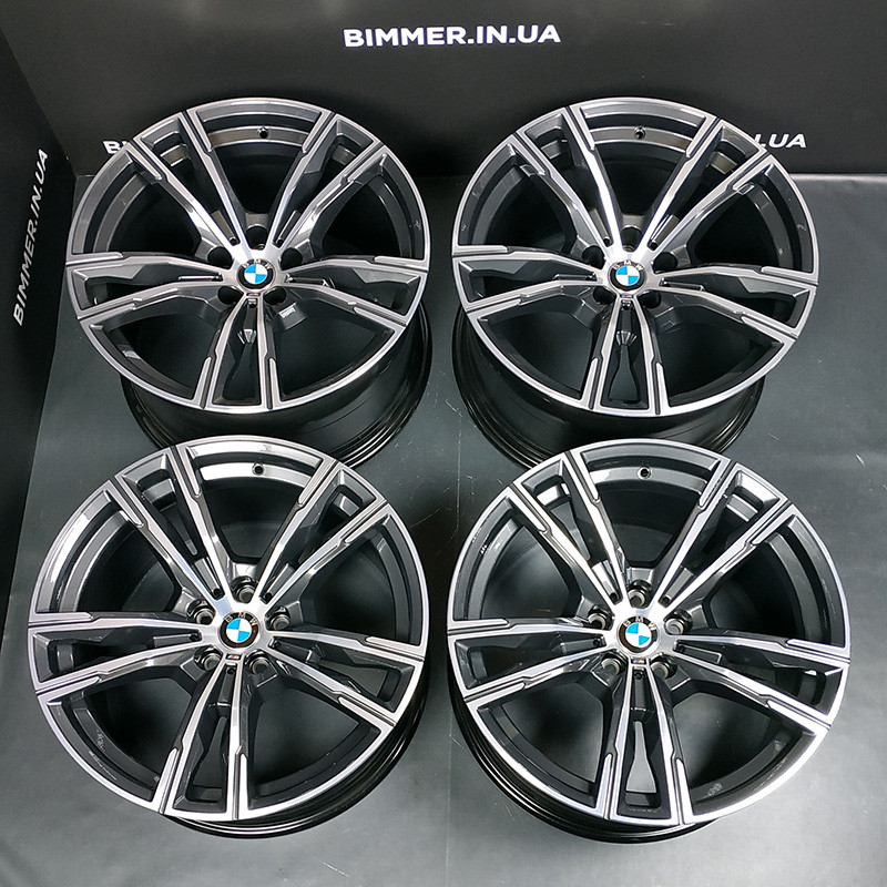 BIMMER | 19" диски оригінал BMW (БМВ) M5(F90), M8 (F91/F92/F93), стиль 812M, OEM 8089560, 8089561