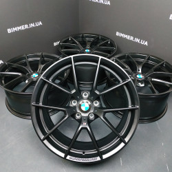 BIMMER | 19" 9-10J диски оригінал BMW (БМВ) M2(F87) M3(F80) M4(F82/F83), стиль 763 M Performance, OEM 8053421, 8053422