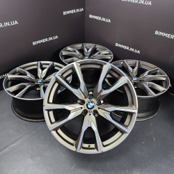 BIMMER | Комплект 22" диски оригінал BMW(БМВ) X7(G07), стиль 755M, EOM 8093913 8093914