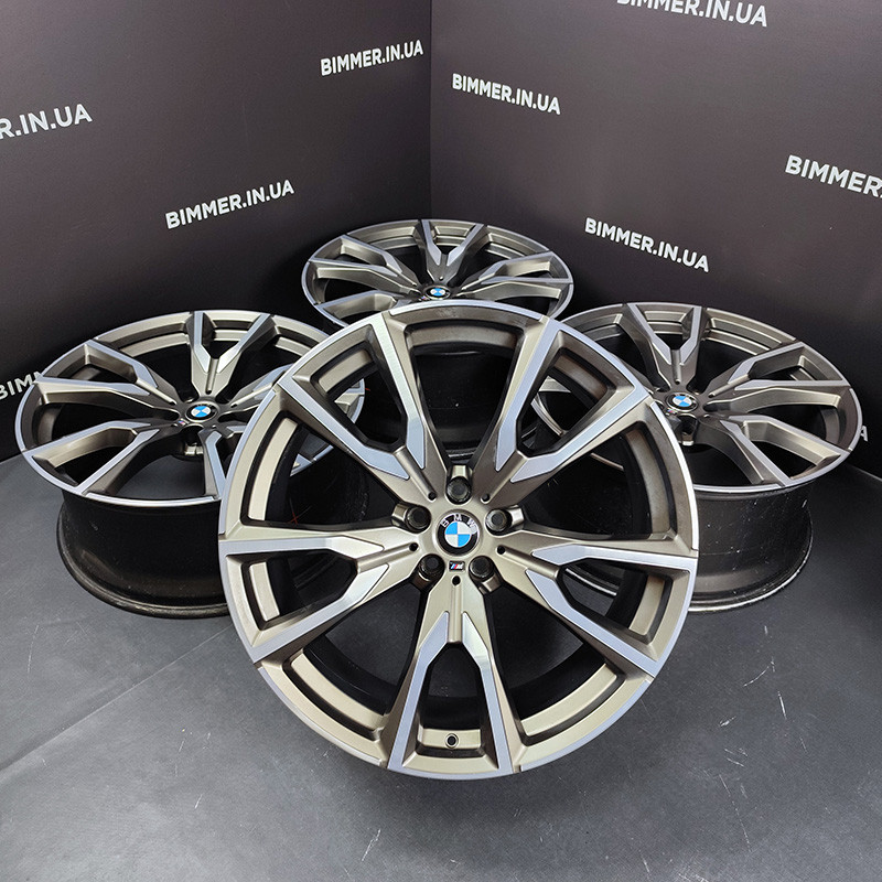BIMMER | Комплект 22" диски оригінал BMW(БМВ) X7(G07), стиль 755M, EOM 8093913 8093914