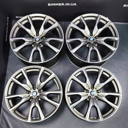 BIMMER | Комплект 22" диски оригінал BMW(БМВ) X7(G07), стиль 755M, EOM 8093913 8093914