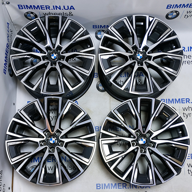 BIMMER | 20" 8.5-9J диски оригінал BMW (БМВ) 4(G26) i4(G26), стиль 862 individual, OEM 8747310 8747311