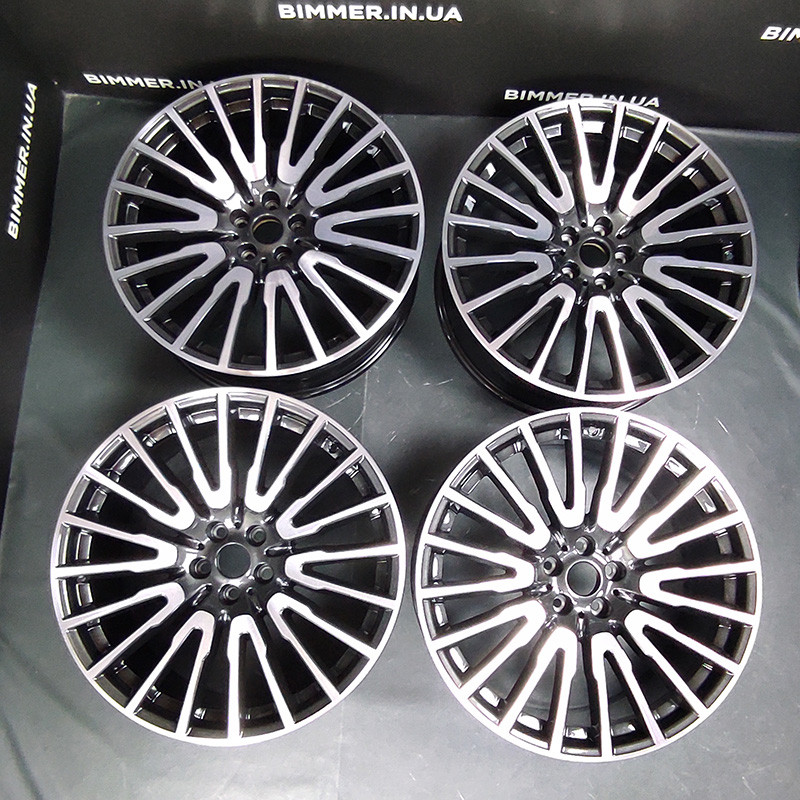 BIMMER | 21" light alloy rims/wheels BMW series 6(G32) 7(G11/G12), style/styling 629, OEM 6863112 6863113