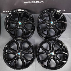 BIMMER | 19" 7.5J ЕТ32 диски оригінал BMW (БМВ) X3(G01) X4(G02), стиль 694 чорні чорний, OEM 6877328