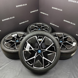 BIMMER | Комплект колес: 22" диски оригинал BMW(БМВ) iX(i20) іХ(і20), стиль 1022 M, OEM 5A3E050 5A02660