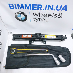 BIMMER | Дорожний набір (домкрат, ключ, чохол) для запасного аварійного колеса, запаски
