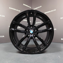 BIMMER | 18" 8J ET30 LA rim BMW 5 (G30/G31), 7 (G1/ G12), style/styling 662M black, OEM 7855081 8093915