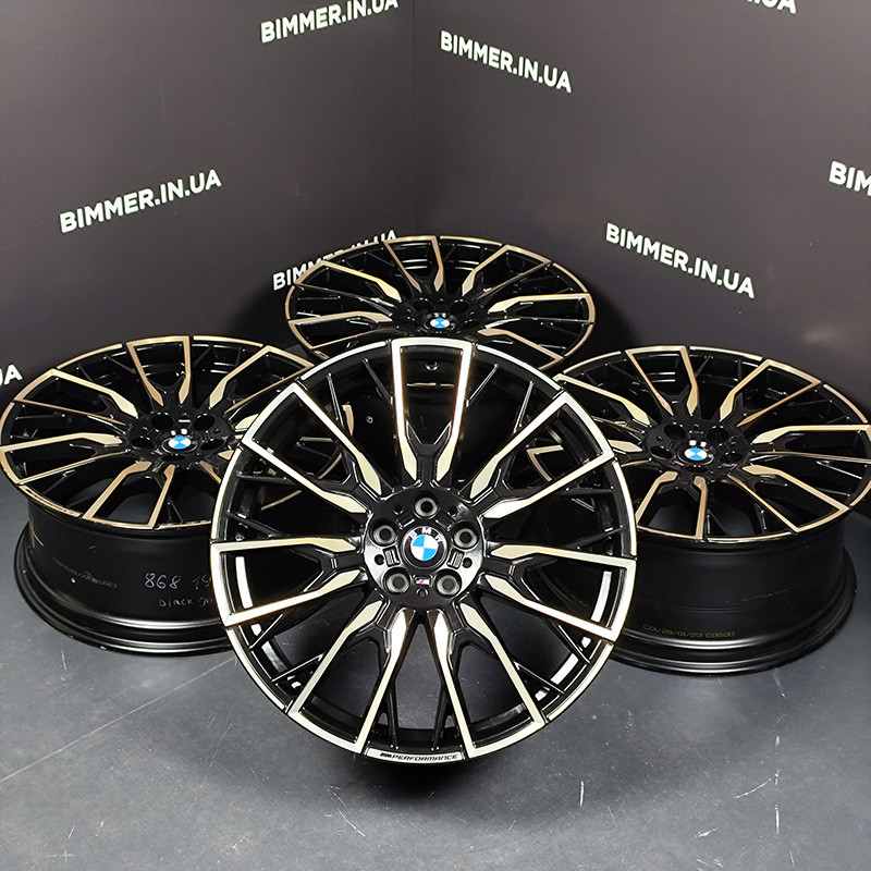BIMMER | 20" 8.5-9J диски оригінал BMW (БМВ) 4(G26) i4(G26), стиль 868M, OEM 6895933, 6895934