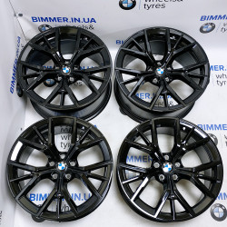 BIMMER | 19" light alloy rims/wheels BMW 5(G30/G31) 7(G11/G12), style/styling 845M black, EOM 8747405