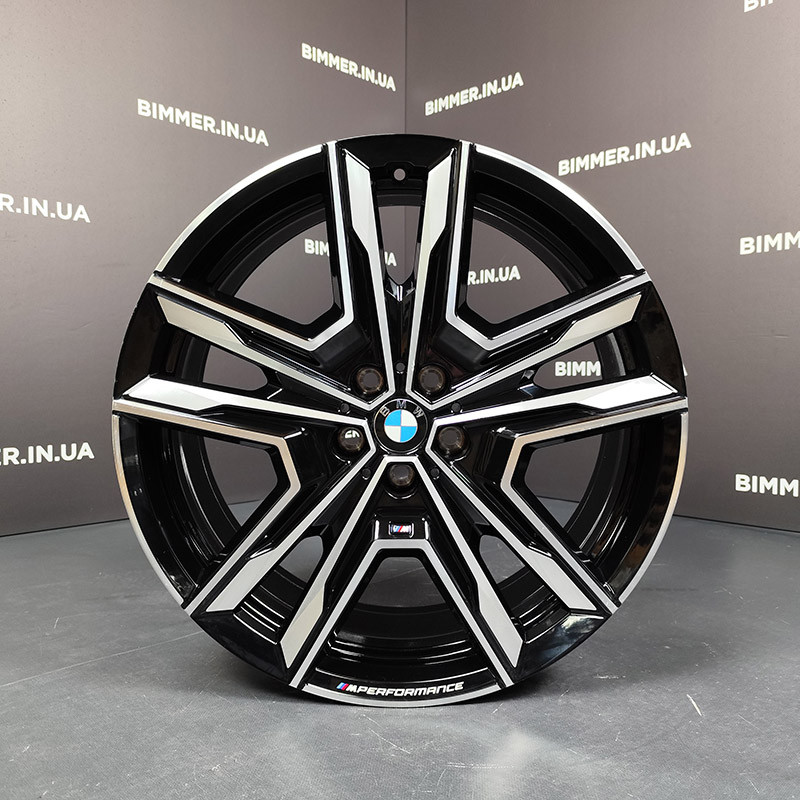 BIMMER | 21" 8J ET46 light alloy rim/wheel BMW series X1 iX1 (U11) X2 iX2 (U10), style/styling 877M, OEM 6898043