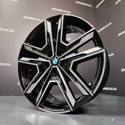 BIMMER | 21" 8J ET46 light alloy rim/wheel BMW series X1 iX1 (U11) X2 iX2 (U10), style/styling 877M, OEM 6898043