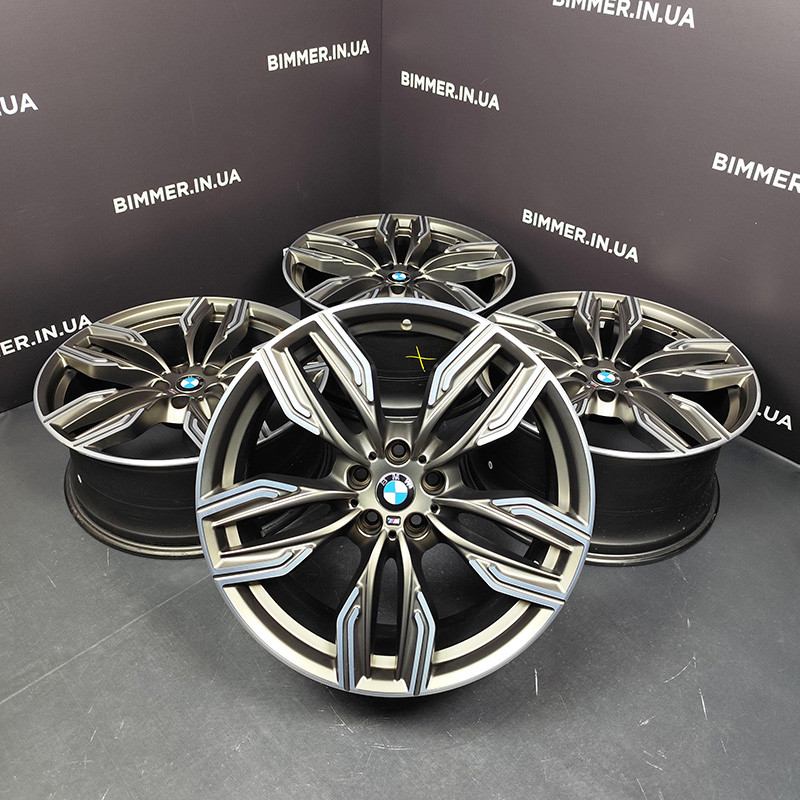 BIMMER | Диски 20" 8.5-10J оригинал BMW (БМВ) 5 (G30/G31), 6 (G32), 7 (G11/G12), стиль 760M, OEM 8047257 8047258