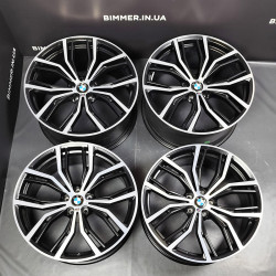 BIMMER | Комплект: R21 21" диски оригінал BMW (БМВ) X3(G01) X4(G02), стиль 701M, OEM 6877336, 6877337