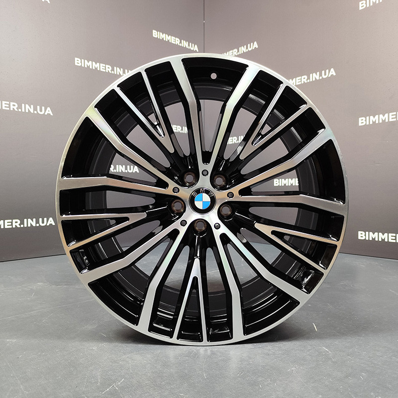 BIMMER | 21" 8.5J ЕТ25 диск оригинал BMW (БМВ) 6 (G32) 7 (G11/G12) стиль 687, OEM 6877018 передний