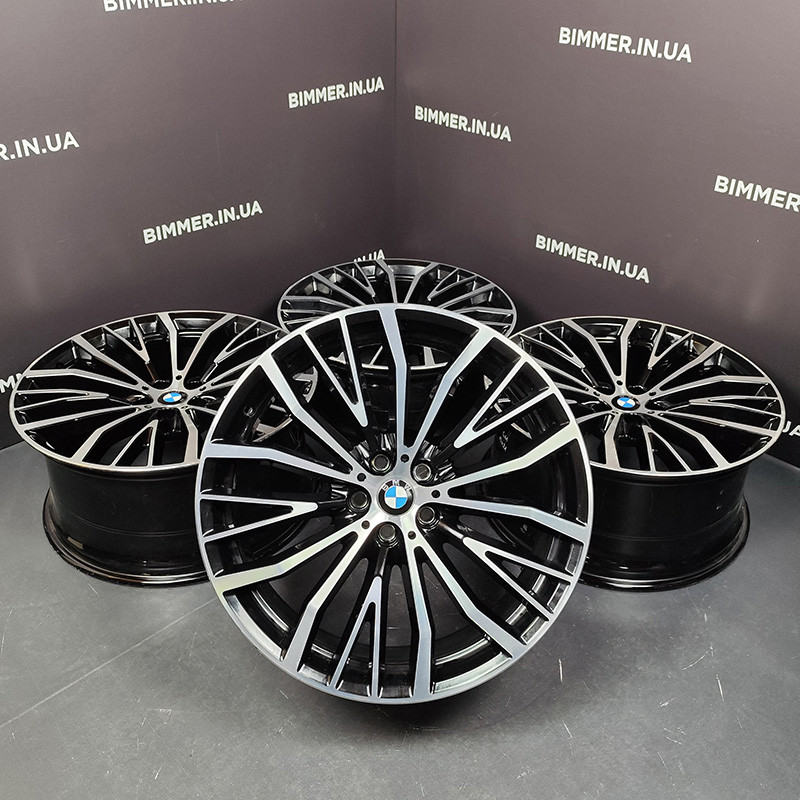 BIMMER | 21" light alloy rims/wheels BMW series 6(G32) 7(G11/G12), style/styling 687, OEM 6877018 6877019