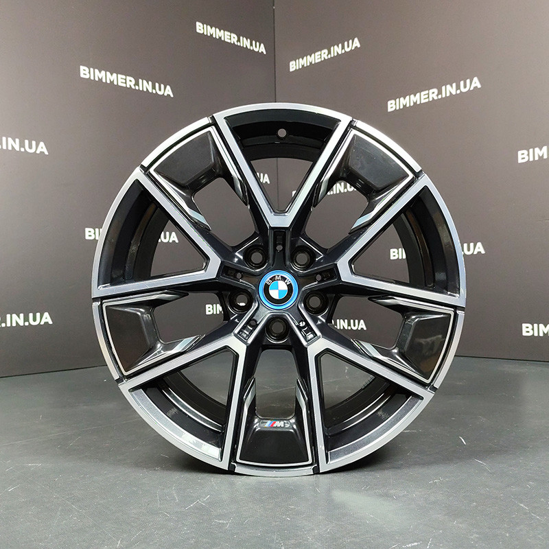 BIMMER | 18" 9J ЕТ42 диск оригінал BMW (БМВ) 4(G26), i4(G26), стиль 858M, OEM 8747303
