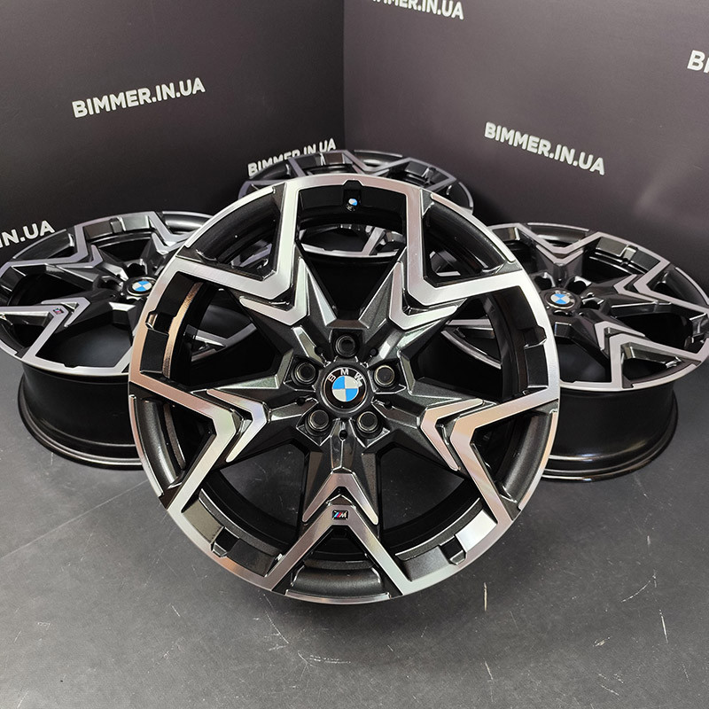BIMMER | 20" 8J light alloy rims/wheels BMW series X1 iX1 (U11) X2 iX2 (U10), style/styling 873M, OEM 6898053