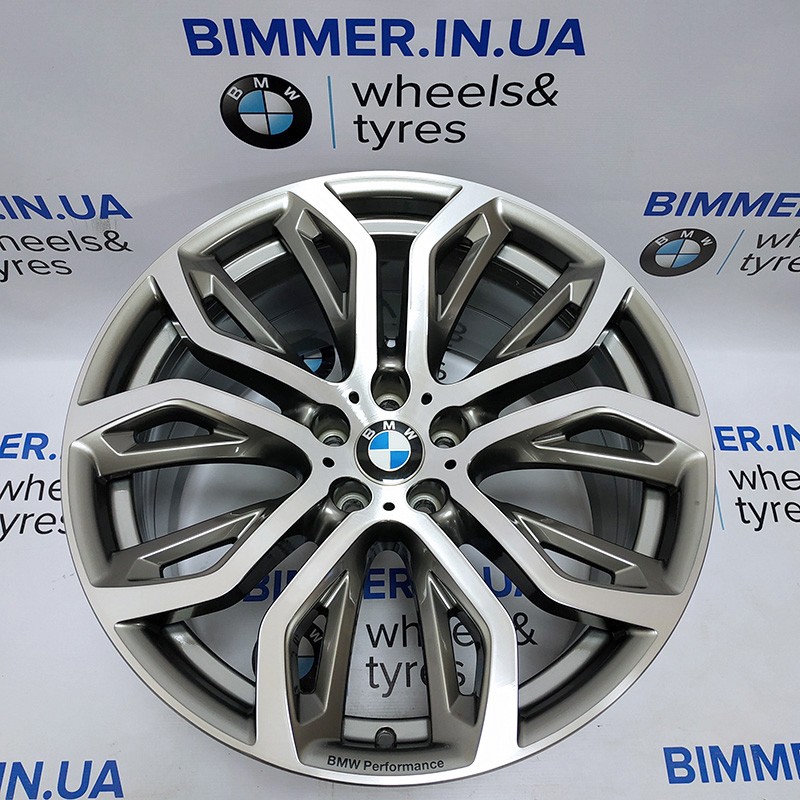 BIMMER | 21" 11.5J ET38 диск оригинал BMW(БМВ) X5 (E70, F15) X6 (E71, F16), стиль 375, OEM 6796151