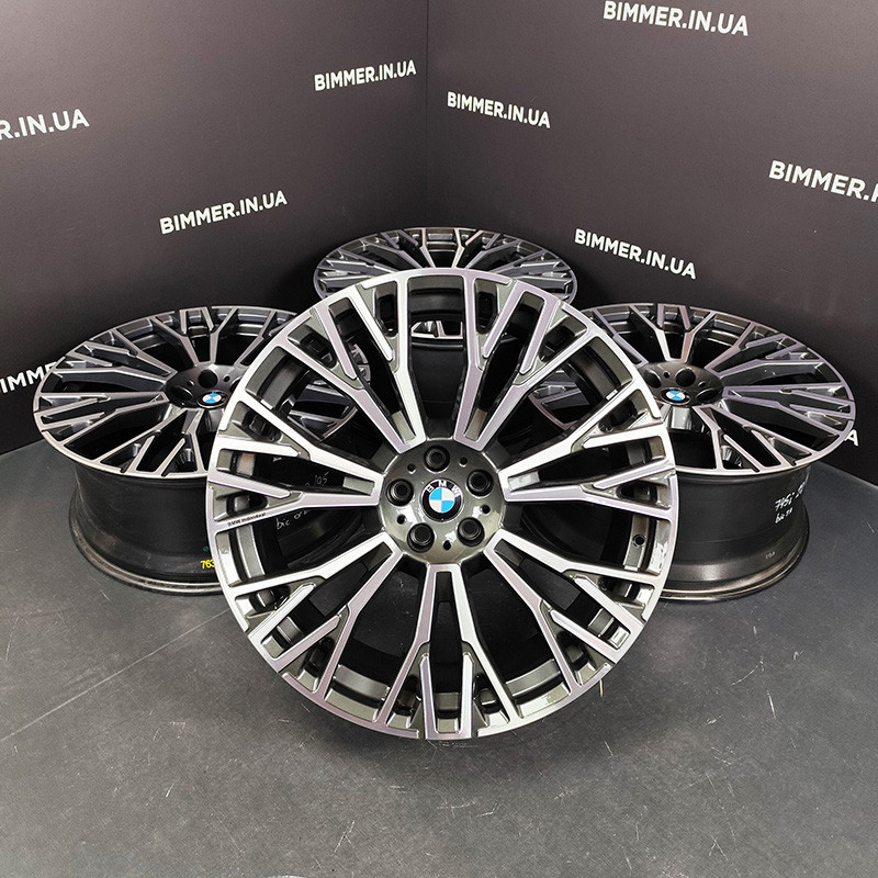 BIMMER | 22" 9.5-10.5J диски оригінал BMW(БМВ) X5 Х5 (G05) Х6 X6 (G06), стиль 745 individual, EOM 6883763, 6883764