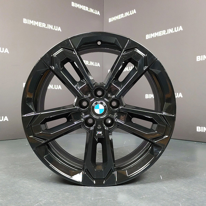 BIMMER | 19" 8J ET46 диск оригинал BMW (БМВ) X1 iX1 (U11) X2 iX2 (U10) стиль 871M OEM 5A1E230 черный