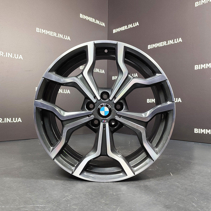 BIMMER | 19" 8J ET47 диск оригинал BMW (БМВ) Х1 X1(F48/F49 ф48) Х2 X2(F39 ф39) стиль 722M OEM 8009759