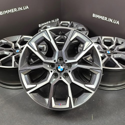 BIMMER | 19" 8J ET47 диски оригінал BMW (БМВ) X1 Х1 (F48 ф48, F49), Х2 X2(F39 ф39), стиль 919M, OEM 3610 6896093