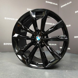 BIMMER | 20" 9.5J ЕТ43 LA rim/wheel BMW X3(G01), X4(G02), style/styling 699M black, OEM 7916266