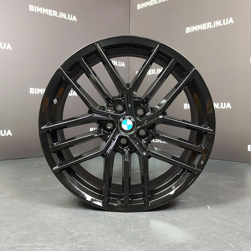 BIMMER | 19" 8.5J ЕТ29 диск оригінал BMW (БМВ) серія 5 i5 (G60/G61), стиль 933 чорний, OEM 3611 5A324D6