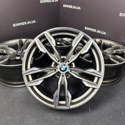BIMMER | Комплект: 21" 8.5-9.5J диски оригинал BMW (БМВ) X3 G01 X4 G02 стиль 718M, OEM 8053455 8053456