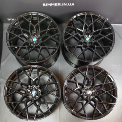 BIMMER | комплект 20" диски оригінал BMW (БМВ) М5 (ф90) М8 (ф91/ф92/ф93), стиль 813М 813, OEM 8089568 8089569 чорні