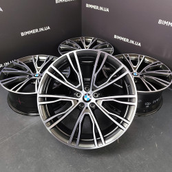 BIMMER | Комплект: R21 21" диски оригінал BMW (БМВ) Х3 X3(G01) Х4 X4(G02), стиль 726i individual, OEM 8043670 8043671