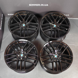BIMMER | 19" 8.5J диски оригинал BMW (БМВ) серия 5 i5 (G60/G61), стиль 933 черные, OEM 5A324D6