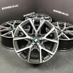 BIMMER | Комплект 18" 8J диски оригинал BMW (БМВ) серия 1(F40 ф40) 2(F44 ф44)  стиль 553M OEM 8092355