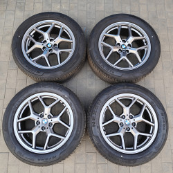 BIMMER | Комплект літніх коліс 18" BMW(БМВ) 5 i5 і5 G60 G61 диски стиль 932 OEM 5A324D5 шини 225/55 R18