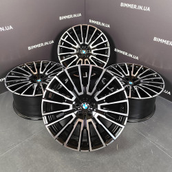 21" alloy staggered rims/wheels BMW series i7 7 (G70), style/styling 1055i, OEM 5A7B2A5, 5A7B2A6 - BIMMER