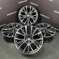 Комплект нових дисків 20" 8.5j-10J BMW (БМВ) 6 G32 7 G11/G12 стиль 817M оригінал EOM 8090096 8090097 - BIMMER