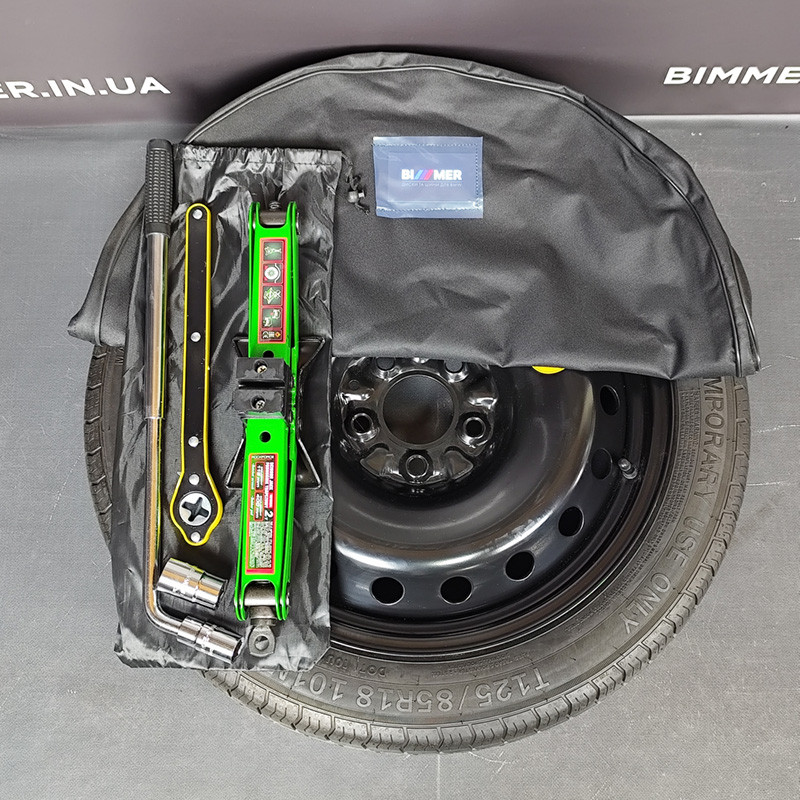 Запаска докатка BMW (БМВ) 5 F10 F11 ф10 ф11 6 F06 F12 ф06 ф12 ф13 М3 F80 ф80 М4 ф82 ф83 Запасное аварийное колесо - BIMMER
