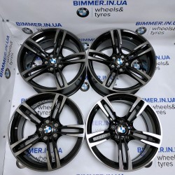 BIMMER | 19" диски BMW (БМВ) M2(F87), M3(F80), M4(F82/F83), стиль 437M, OEM 2284550, 2284551 чорний